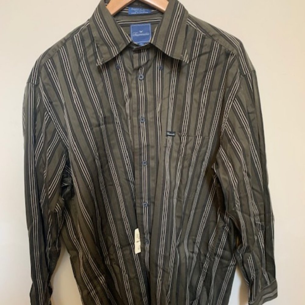 NWT Faconnable long-sleeve polo